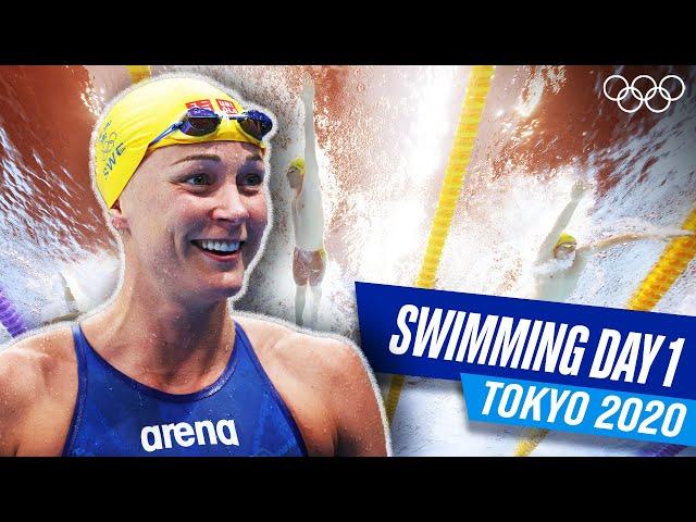 FULL program from the 1st day of swimming at Tokyo Aquatics Center! ‍️‍️