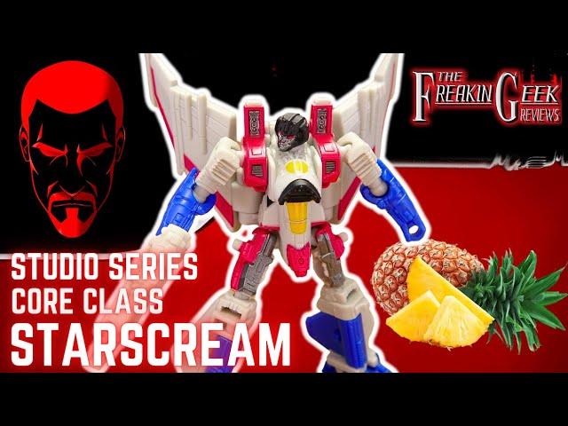 DO THE DISHES! Studio Series Core STARSCREAM (Bumblebee Movie): EmGo's Transformers Reviews N' Stuff