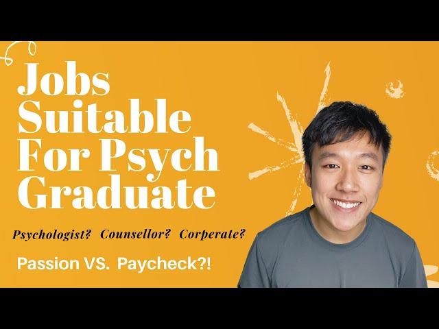 Career Options for Psychology Graduate?