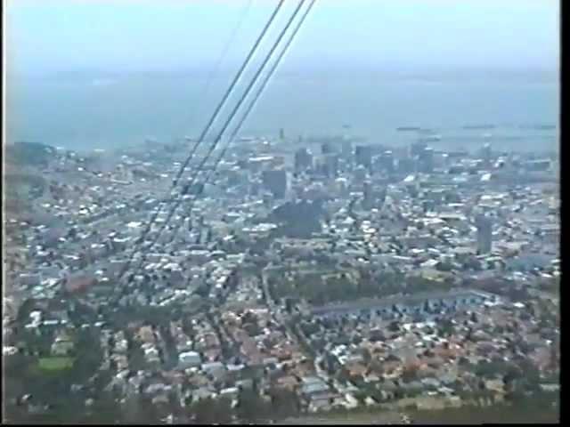 Exit with the Table Mountain Aerial Cableway.