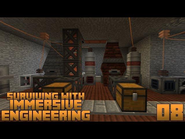 Surviving With Immersive Engineering :: E08 - Improved Blast Furnace & Advanced Coke Oven