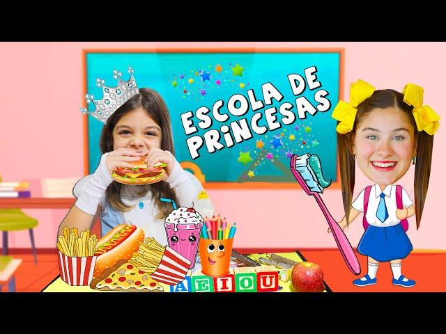 MILENINHA TEACHES THE RULES OF CONDUCT AT THE SCHOOL OF PRINCESSES