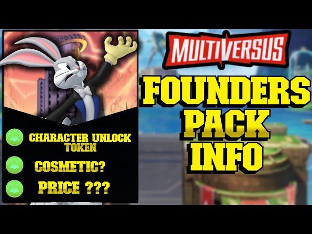 MULTIVERSUS | Some FOUNDERS PACK Info