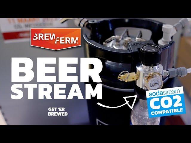 Homebrew to Keg with the New BEER STREAM From Brewferm