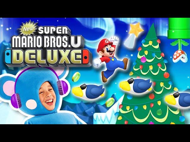  Christmas Time Mario! ️ | New Super Mario Bros. U Deluxe | MGC Let's Play