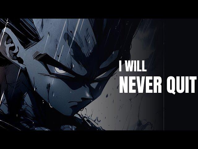 I WILL NEVER QUIT| WHEN THE ZYZZ MUSIC KICKS IN| VEGETA MOTIVATIONAL SPEECH| TEVVEZ - LEGEND#vegeta