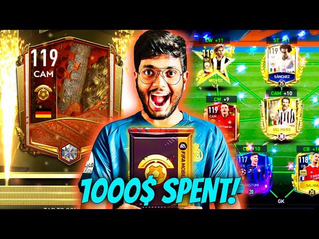 I Spent 1000$ to UPGRADE my Subscriber FIFA MOBILE Account!