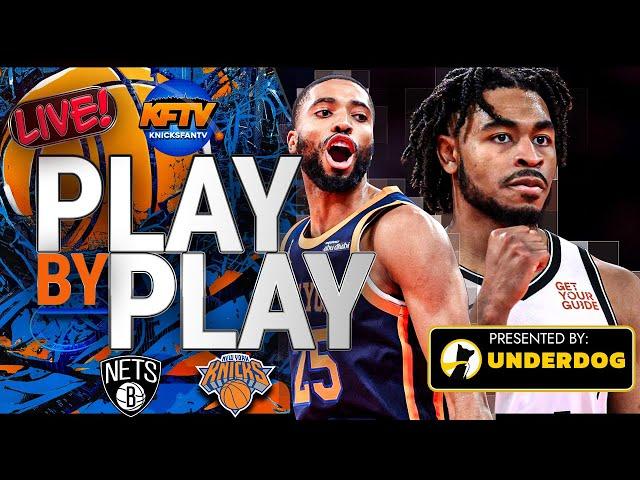 New York Knicks vs Brooklyn Nets Play-By-Play Live (11/17/24)