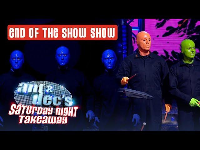 Ant & Dec join the Blue Man Group for an exhilarating End Of The Show Show | Saturday Night Takeaway