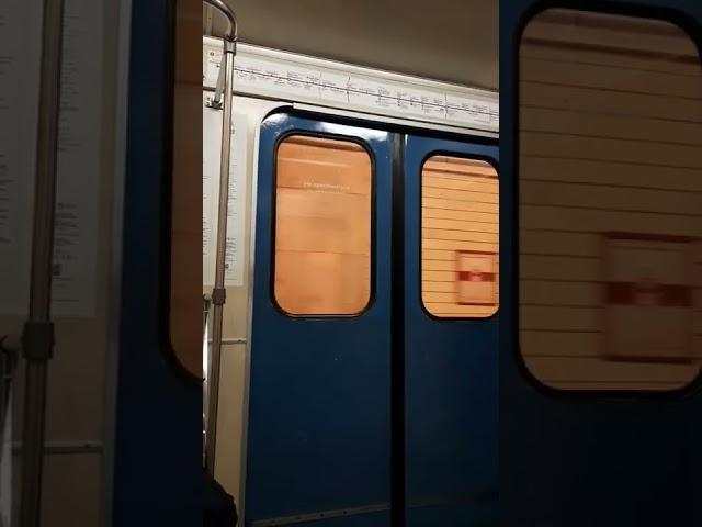 Вагон метро Номерной (81-717/714). Москва. Сокольническая линия