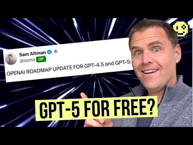 Sam Altman Confirms GPT-5 & It Will Be FREE For Everyone