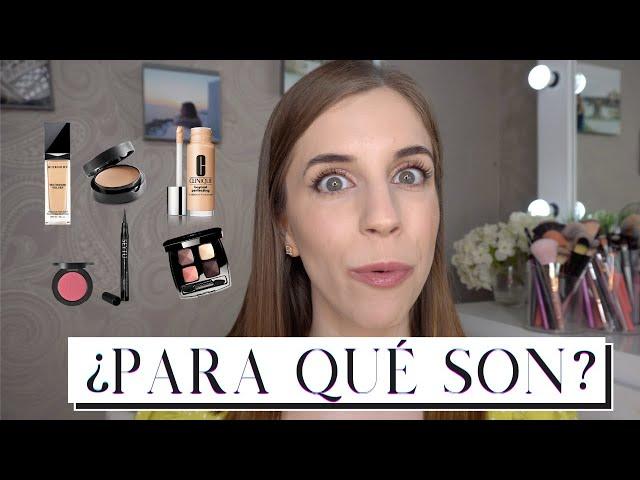 ¿PARA QUÉ SIRVE CADA PRODUCTO DE MAQUILLAJE? LECCIÓN #1 DE PRINCIPIANTES