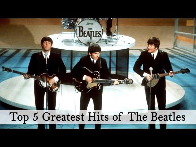 TOP 5 GREATEST HITS OF THE BEATLES (Live Concert)