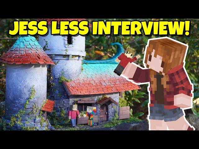 The Real Life Hermitcraft Base Builder! Ft. Jess Less