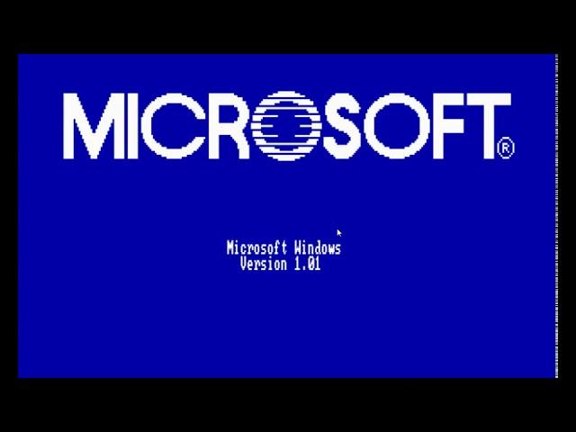 windows 1.01:DosBox vs PCem vs Virtual x86 vs PCjs