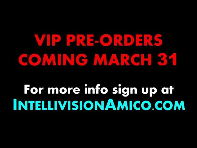 Intellivision® Amico™ -  Pack-In Announcement