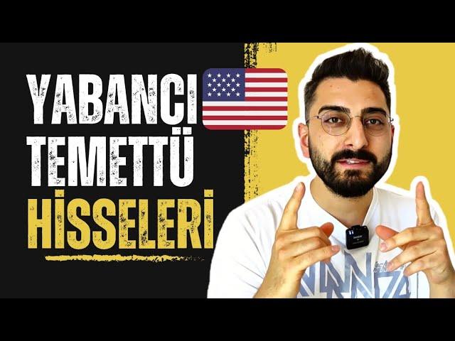 YABANCI TEMETTÜ HİSSELERİ | ABD Borsası Hisse Senedi Yatırımı | Dolar Temettü Emekliliği