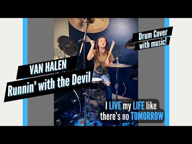 Van Halen - Runnin' with the Devil (Drum Cover / Drummer Cam) Played LIVE by Teen Drummer