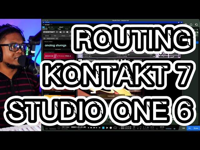 Routing Kontakt 7 In Studio One 6