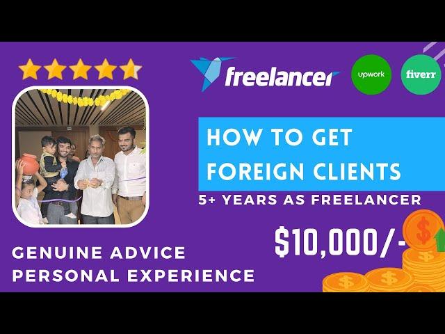 Top 10 tips for freelancing | How to get the projects? | Live Demo