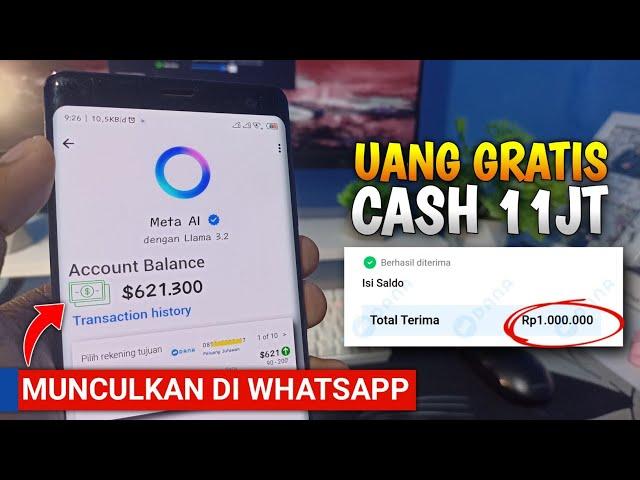 FITUR META AI DIBAYAR 1 JUTA, CARA MENGHASILKAN UANG DARI META AI WHATSAPP - FITUR META AI WA