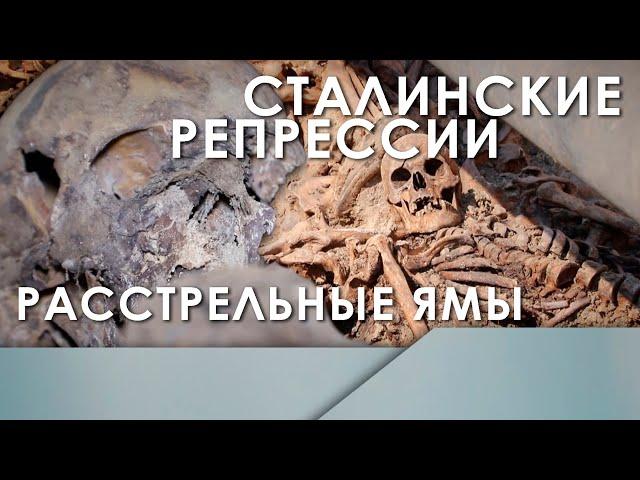 Сталинские репрессии. Расстрельные ямы