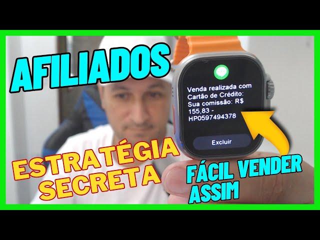 ESTRATÉGIA SECRETA PARA VENDER COMO AFILIADO E GANHAR DINHEIRO PELA INTERNET, USE COM MODERAÇÃO!