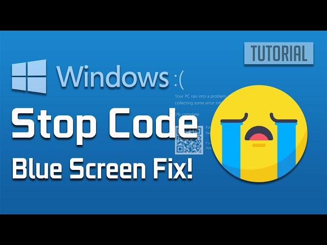 Windows 10 Stop Code FIX [2025 Solution]