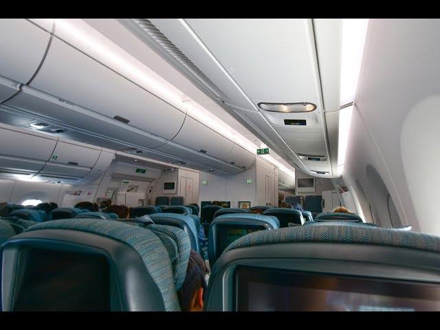 Economy Class | Cathay Pacific CX118 Auckland to Hong Kong Airbus 350-900 (Review #35)