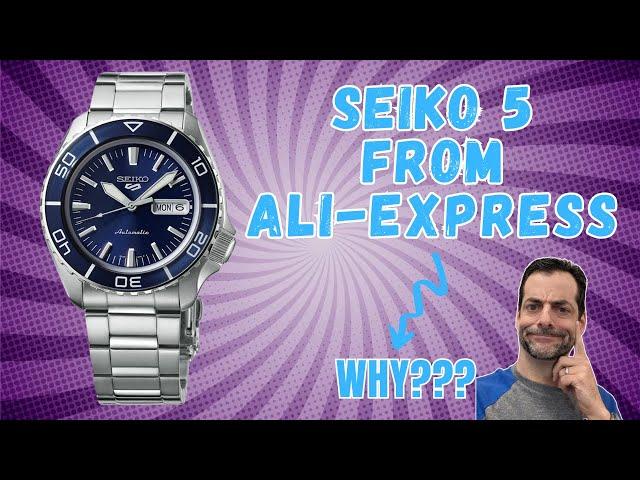 Seiko made an Aliexpress watch