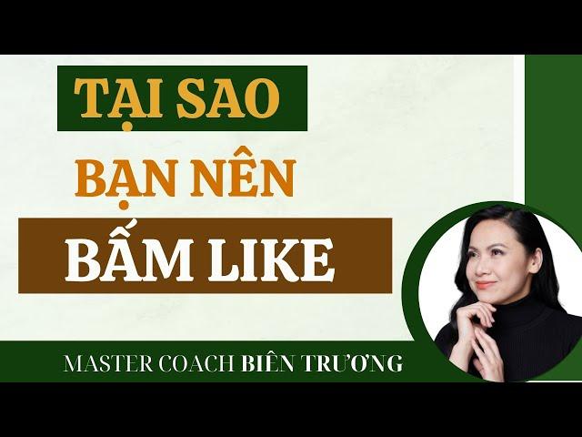 TẠI SAO BẠN NÊN BẤM LIKE| BÀI HỌC NGẮN TỪ LIVESTREAM(77)