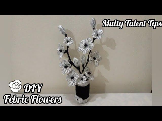 How To Make DIY Fabric Flowers|Multy Talent Tips|