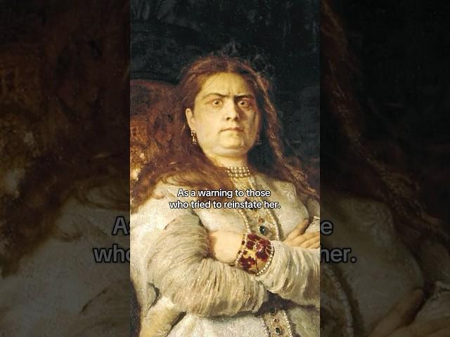 Sophia Alekseyevna by Ilya Repin #history #art #painting