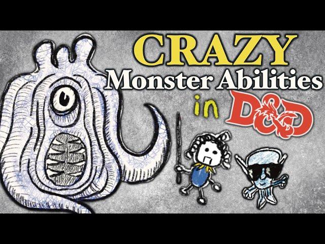 4 lil D&D Monsters with CRAZY ABILITIES