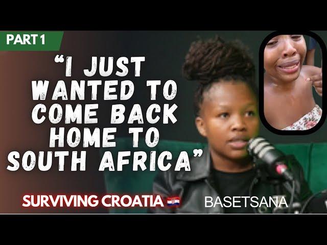 Part1 EP.47  Basetsana on being stranded with her son in Croatia after 5 years of hardships