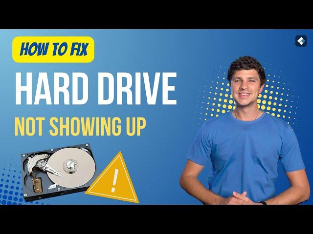 [2023 NEW] 8 Methods to Fix Hard Drive Not Showing up in Windows 10/11