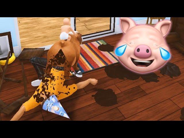 I Made The DOG POOP On DANTDM!! | Who's Your Daddy