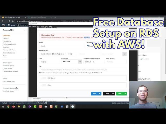 Creating an RDS PostgreSQL Database on the AWS Free Tier