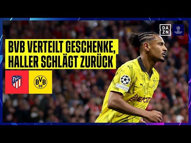 Abwehr-Patzer, Haller und Doppel-Latte: Atletico Madrid - Borussia Dortmund 2:1 | Champions League