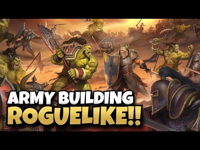 Building My Fantasy Army In This Strategy Roguelike! | Warlords Battle Simulator