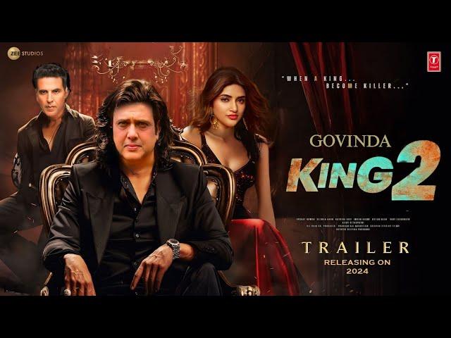 KING 2 - Official Trailer | HINDI | Govinda | Sree Leela | Akshay Kumar | Bobby Deol | Karan Johar