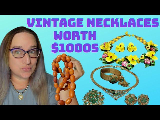 Vintage Jewelry Brands That Sell for THOUSANDS : Necklaces and More