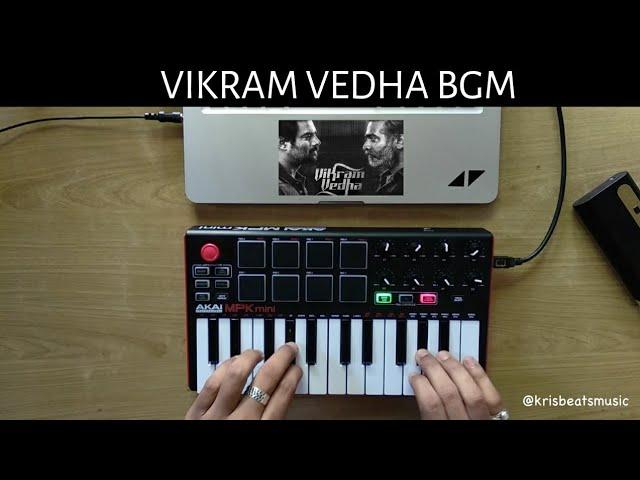 Vikram Vedha Bgm | Vijay Sethupati Entry Scene (krisbeats cover)