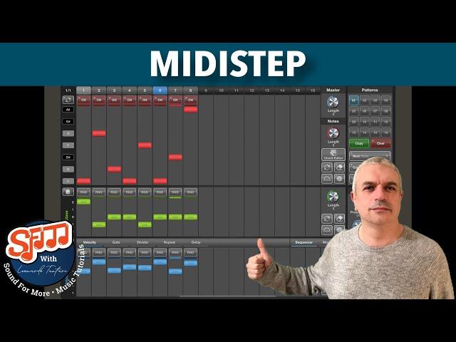 4Pockets MidiStep Aleatoric Step Sequencer AUv3 - Tutorial: Getting Started