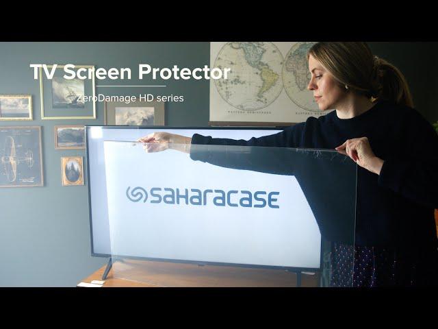 Best TV Screen Protector | SaharaCase ZeroDamage AntiGlare Screen Protector | Screen Protection