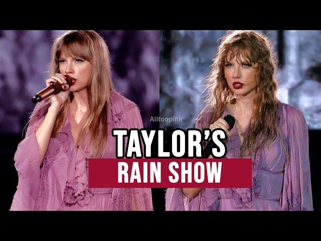 Taylor Swift Rain Show at the ERAS TOUR #taylorswift #theerastour