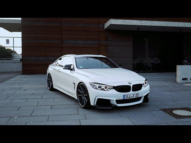 White Beauty | BMW F32 on Yido | Carporn 4K