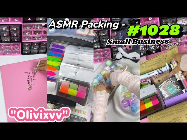 Order #1028 |Bookish bundle|Small business |ASMR packaging orders |Packing together 