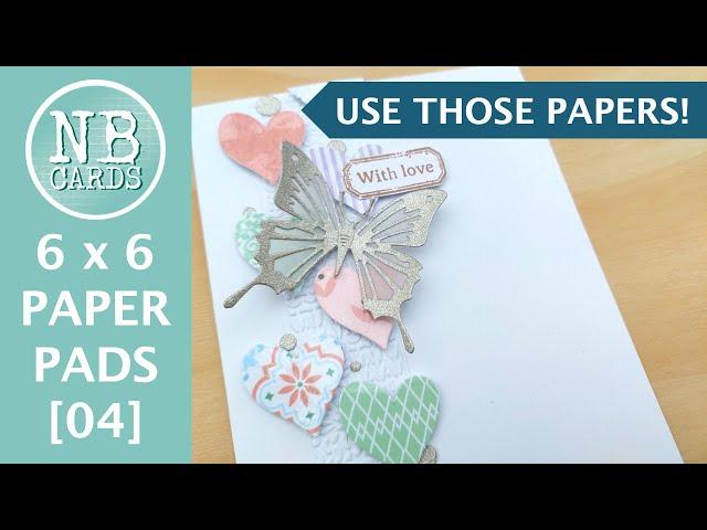 HOW TO USE 6 X 6 PAPER PADS In Clean and Simple Card- Making! [2024/144]