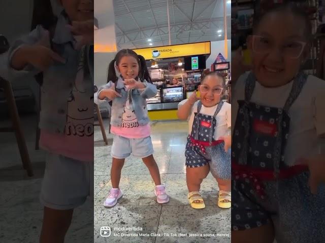 Dancinha Maria Clara e Yuyu música TikTok - Clau Santana e MC Divertida #shorts